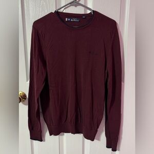 Ben Sherman Maroon Knitwear